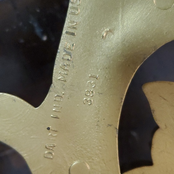 Pair of Vintage 1970's Dart Hollywood Regency Wall Candle Stick Holders - Picture 5 of 6